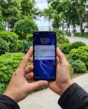 tv box android 9: Xiaomi Mi 9 Lite, 64 GB, rəng - Qara, 
 Sensor, Barmaq izi, İki sim kartlı — 1