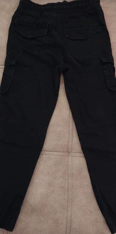 Məktəbli forması: Cins şalvar, Oğlan üçün, 8 - 9 yaş, Terranova — 2