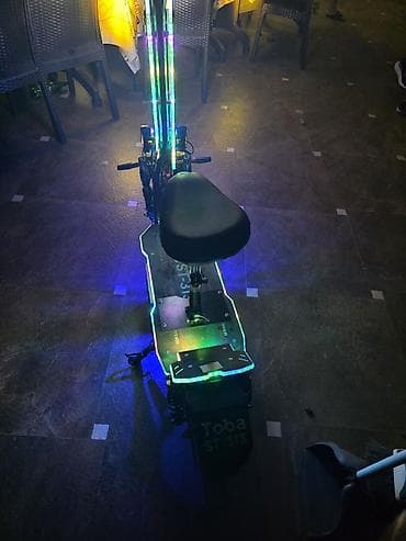 toba elektrikli scooter: Elektrikli skuter Toba ST-313 Güclü və diqqətçəkən dizayna malik — 3