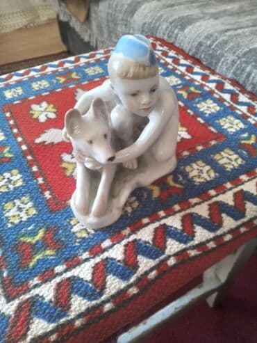 Quruducular: Fiqur, Keramika, rəng - Ağ — 1