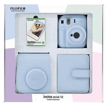 Fujifilm Instax Mini 12 Set – Göy rəng Paket məzmunu: - Instax Mini