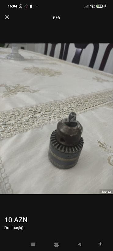ucuz drel: Məhsul: Drel başlığı (patron) Təsvir: - Mexaniki açarlı patron — 4
