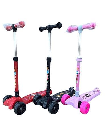 Scooterlər somakatlar 3 təkərrli Uşaqlarınızın rahat idarə edə