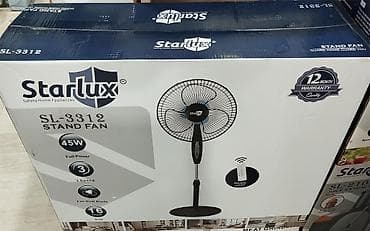ventil: "Starlux 3312" Ventilyator 3 Sürət Ayarlı 5 Fırlanan qanad 45VT . ❄️ — 7