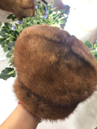 Toy paltarları və aksesuarları: Норковая шапка мужская — 5