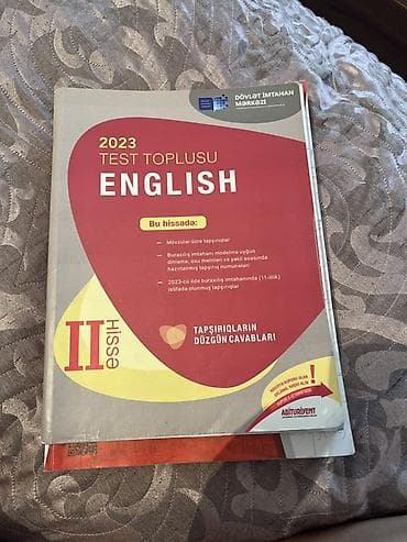 İngilis dili Testlər 11-ci sinif, DİM, 2-ci hissə, 2023 il