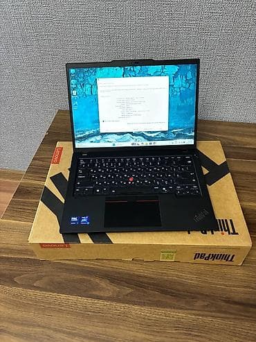 Lenovo: Yeni Lenovo ThinkPad, 14 ", Intel Core i9, 1 TB, Ünvandan götürmə, Pulsuz çatdırılma, Ödənişli çatdırılma — 6