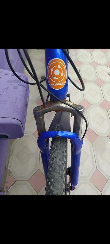 velesibet: Məhsul: Dağ/şəhər tipli velosiped - Rəng: Göy (narıncı yazılarla) - — 10