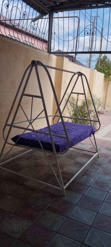 покрывала на угловой диван: Divan-yelləncək, Zontiksiz, Metal — 1