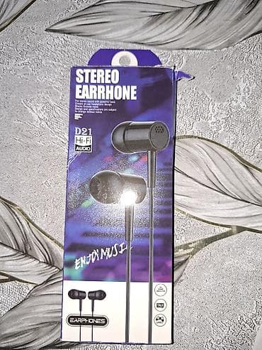 galaxy s6 edge: Yeni Simli Qulaqcıqlar, HiFiMan, rəng - Qara — 1