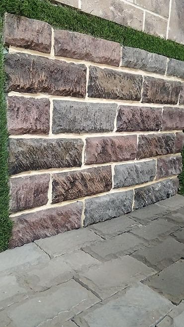 ozu yapışan panel: Fasad və interyer üçün dekorativ daş/plastik daş panelləri - — 8