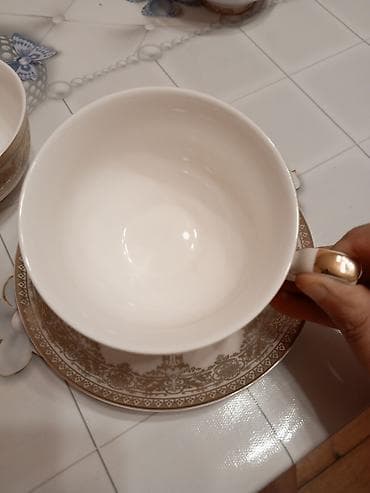 termos qab: Fincanlar, rəng - Qızılı, Türkiyə — 8