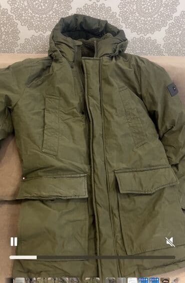 uzun kurtqa: Tommy Hilfiger kişi parkası – zeytun/xa ki yaşıl rəng. - Model: uzun — 4