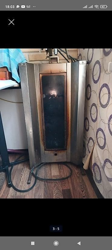 donar: Doner/kabab üçün peşəkar avadanlıq dəsti Tərkib: - Şaquli dönər — 2