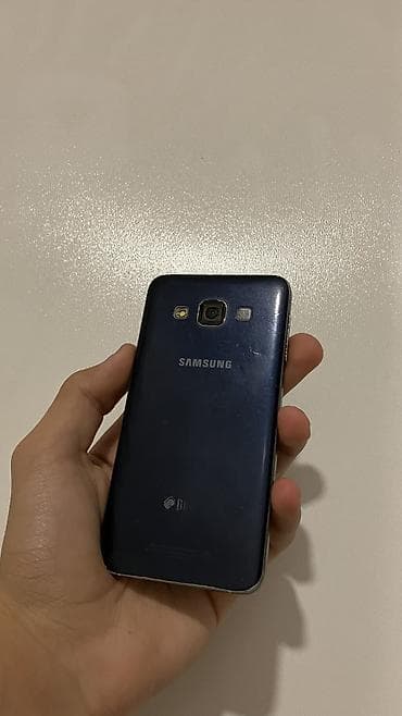 Samsung Galaxy A3 2016, 16 GB, rəng - Göy, Sensor, İki sim kartlı