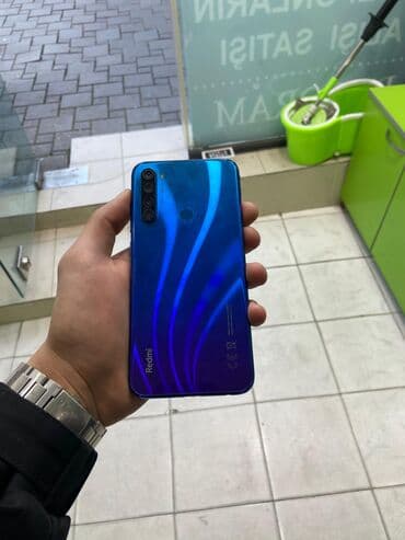 poco f5 pro kontakt home: Redmi Note 8, 64 GB, rəng - Mavi, Barmaq izi — 2