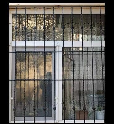 demir barmaqlıqlar: Pəncərə üçün nəzərdə tutulmuş bu metal barmaqlıqlar həm — 2