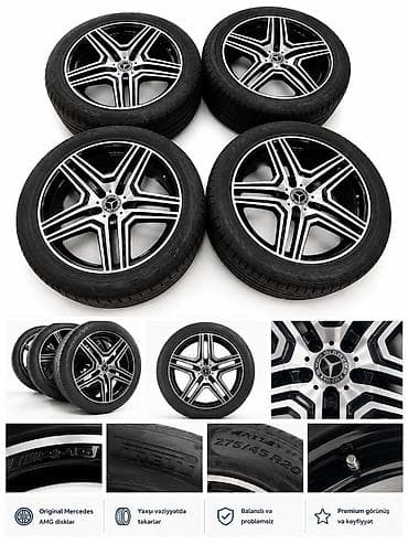 honda disk: İşlənmiş Disk təkər Mercedes-Benz 275 / 45 / R 20, 5 Boltlu — 3