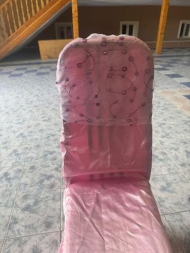 i̇kinci el: Ziyafət/stolüstü mərasimlər üçün stul örtükləri - Material: parlaq — 2