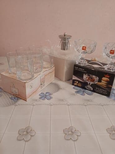 Stəkanlar, Şüşə