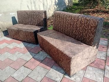 kafe mebel: Divan, Bazasız, Açılmayan — 2