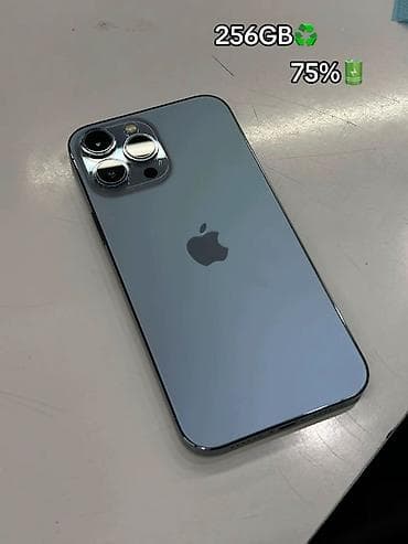 ev telefonu satilir: IPhone 13 Pro Max, 256 GB, Sierra Blue, Face ID — 2