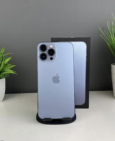 IPhone 13 Pro Max, 128 GB, Mavi, Simsiz şarj