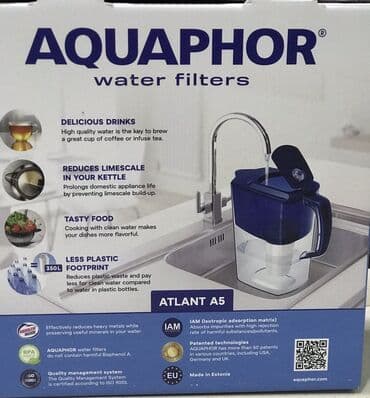 su cəni satılır: Su filteri "Akvafor" 💎Yenidir, orijinaldır, say çoxdur ✅4 litr — 9