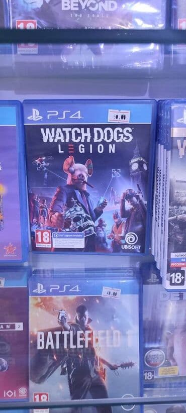 disk satisi: Watch dogs legıon Oyun diski, az işlənib. 🎮Playstation 3-4-5 original — 1
