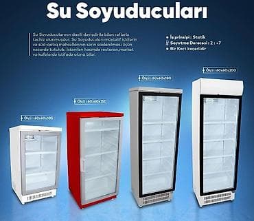 Soyuducular. Zavod istehsalı. İstənilən rəngdə və sayda istehsal