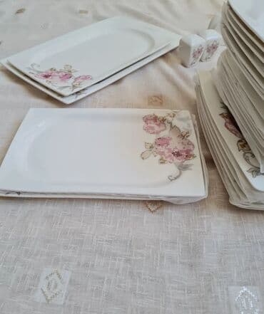 детские глубокие тарелки: Тарелки, Набор из 6 шт., цвет - Белый, Фарфор, Турция — 6