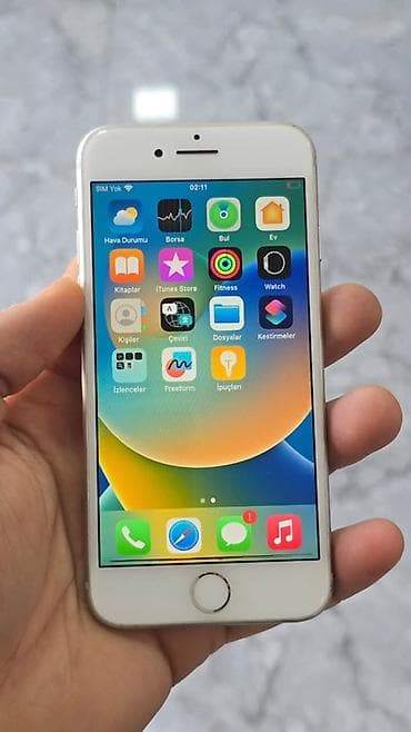 IPhone 8, 64 GB, Gümüşü, Barmaq izi