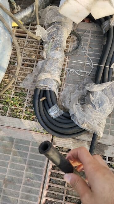 Moyka slanki 4 man metriQalın divarlı rezin şlanq/boru dəstləri -