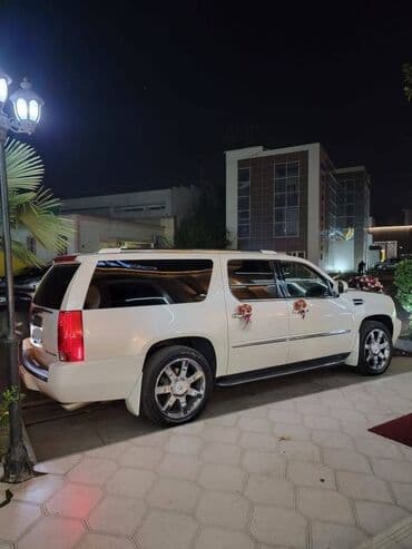 faizsiz kreditlə maşın: Cadillac Escalade toy nişan və digər tədbirlər üçün sifariş edə — 6