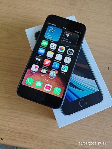 IPhone SE 2020, Qara, Barmaq izi lalafo.az -da IPhone SE 2020, Qara, Barmaq izi