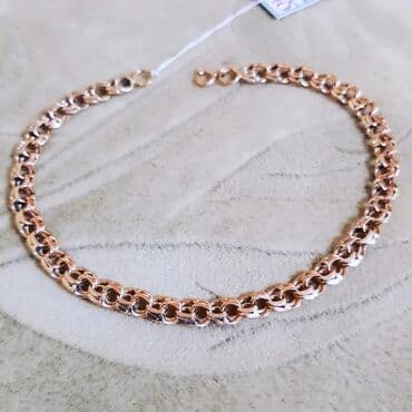 Çantalar: Bilərzik, Sarı qızıl, 583 Əyar, 7800 g — 2