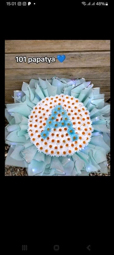 süni gul: Solmayan, süni buketlər — 5