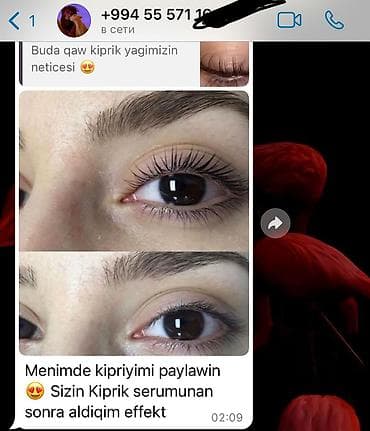 Qaş və kiprik üçün qidalandırıcı yağ Məhsulun təsviri: - Qaş və — 5