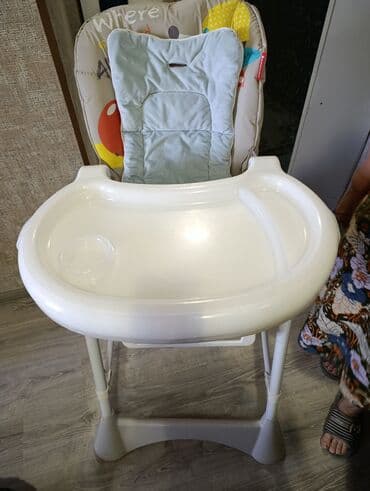 стул для кормления: Uşaq yemək stulu - Rahat və yumşaq oturacaq: qalın, yuyula bilən — 3