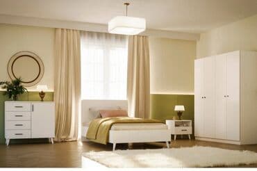 mebell: Təknəfərlik çarpayı, Dolab, Termo, Tumba, Azərbaycan, Yeni — 1