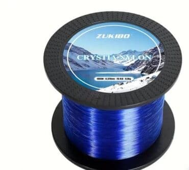 baliq tutmaq ucun tor: Neylon balıqçılıq ipi ( leska)– böyük həcmli makara - Uzunluq: 500 m — 2