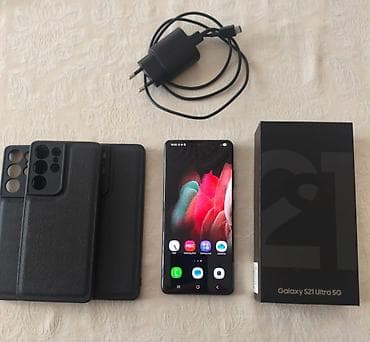 samsung b3310: Samsung Galaxy S21 Ultra, 256 GB, rəng - Qara, Simsiz şarj — 3