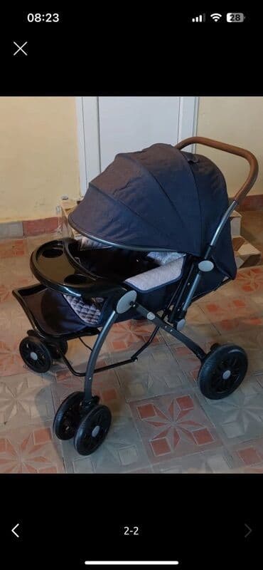 uwaq arabalari: Klassik gəzinti arabası, Yeni, Yaş: 30 ay — 2