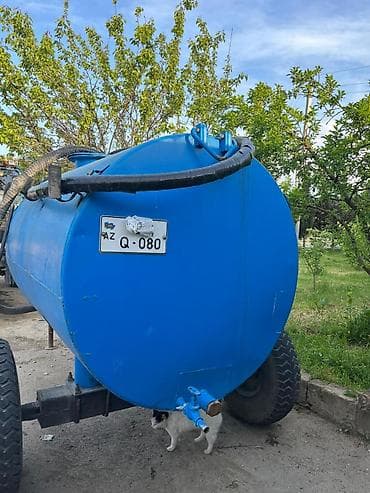 byd disk teker: Vakumlu fekal/çən qoşqusu - İkioxlu təkərli qoşqu üzərində iri həcmli — 1