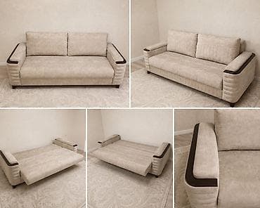 islenmis divan: Диван, Б/у, Раскладной, С подъемным механизмом — 1