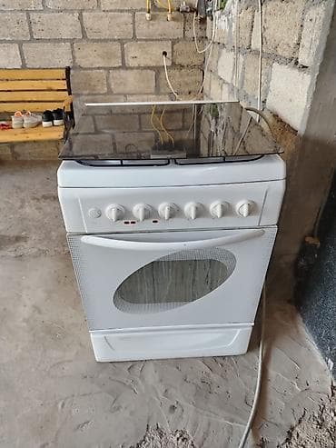 qaz peci işlənmiş: Qarışıq sobası Ayrıca dayanan, 4 gözlü — 1