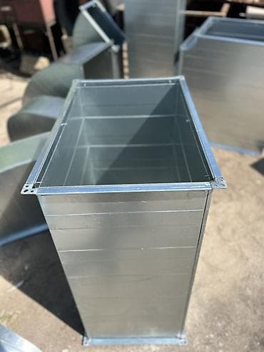 kondisioner boru: Məhsul: Sinklənmiş poladdan hava kanalı elementləri (rectangular və — 2
