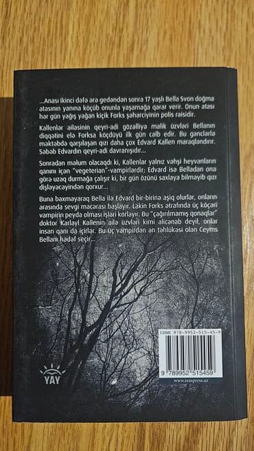 harry potter 2 azerbaycan dilinde: Məhsul: Kitab – “Alatoranlıq” (Stephenie Meyer) Nəşriyyat: YAY (TEAS — 2