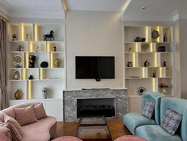 pano: İcarəyə verilir 3 otaqlı yeni tikili 110 m², Ağ şəhər q. Kateqoriya — 4