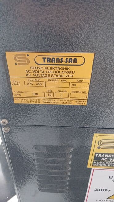 generator qiyməti: Her nov ve her kvada generator ve stabilizatorlarin ve upslerin alişi — 8